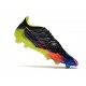 adidas Fotbollsskor Predator Edge.1 L FG Al Rihla - Svart Turkos Gul