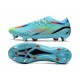 Fotbollsskor adidas X Speedportal.1 SG Al Rihla - Turkos Röd Blå