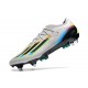 Fotbollsskor adidas X Speedportal.1 SG Beyond Fast - Silver Svart Gul