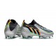 adidas Predator Edge.1 Low FG Herr Beyond Fast - Silver Svart Grön