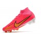 Nike Air Zoom Mercurial Superfly 9 Elite FG Rosa Gul