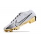 Nike Fotbollssko för gräs Zoom Mercurial Vapor Elite FG Vit Guld