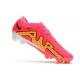 Nike Fotbollssko för gräs Zoom Mercurial Vapor Elite FG Röd Gul