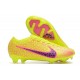Nike Fotbollssko för gräs Zoom Mercurial Vapor Elite FG Gul Rosa