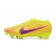 Nike Fotbollssko för gräs Zoom Mercurial Vapor Elite FG Gul Rosa