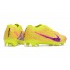 Nike Fotbollssko för gräs Zoom Mercurial Vapor Elite FG Gul Rosa