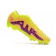 Nike Fotbollssko för gräs Zoom Mercurial Vapor Elite FG Gul Rosa