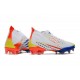 Fotbollsskor adidas Predator Edge.1 FG Al Rihla - Vit Gul Blå