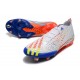 Fotbollsskor adidas Predator Edge.1 FG Al Rihla - Vit Gul Blå