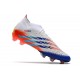 Fotbollsskor adidas Predator Edge.1 FG Al Rihla - Vit Gul Blå