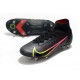 Nike Mercurial Superfly 8 Elite SG-Pro AC Black x Prism - Svart Gul Röd
