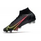 Nike Mercurial Superfly 8 Elite SG-Pro AC Black x Prism - Svart Gul Röd