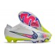 Nike Air Zoom Mercurial Vapor 15 Elite FG Vit Rosa Blå