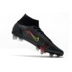 Nike Mercurial Superfly 8 Elite SG-Pro AC Black x Prism - Svart Gul Röd