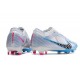 Nike Air Zoom Mercurial Vapor 15 Elite FG Vit Blå
