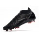 Fotbollsskor Nike Phantom GT II DF Elite FG Shadow - Svart Grå Vit