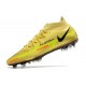 Fotbollsskor Nike Phantom GT II DF Elite FG Gul