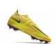 Fotbollsskor Nike Phantom GT II DF Elite FG Gul