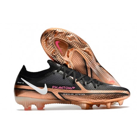 Fotbollsskor Nike Phantom GT II Elite FG Generation - Brun Vit Svart