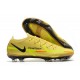 Fotbollsskor Nike Phantom GT II Elite FG Gul