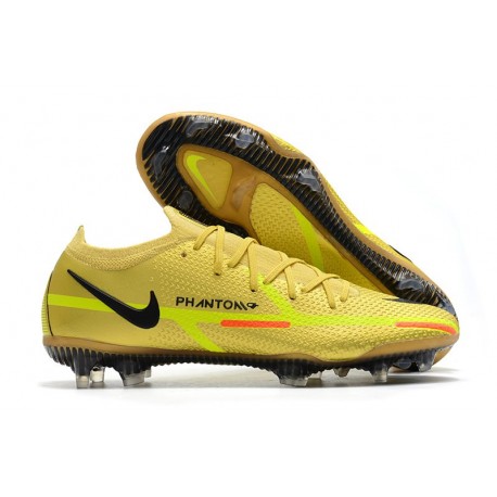 Fotbollsskor Nike Phantom GT II Elite FG Gul