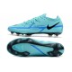 Fotbollsskor Nike Phantom GT II Elite FG Blå