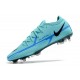 Fotbollsskor Nike Phantom GT II Elite FG Blå