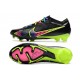 Nike Air Zoom Mercurial Vapor 15 Elite FG Svart Rosa Grön