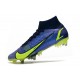 Nike Mercurial Superfly VIII Elite SG Pro Recharge - Blå Neon Navy