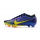 Nike Air Zoom Mercurial Vapor 15 Elite FG Lila Gul
