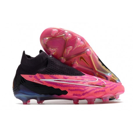 Fotbollsskor Nike Phantom GX Elite DF FG Rosa Svart