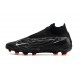 Fotbollsskor Nike Phantom GX Elite DF FG Black Pack - Svart Vit Grå