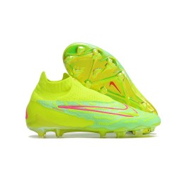 Fotbollsskor Nike Phantom GX Elite DF FG Luminous - Neon