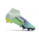 Nike Mercurial Superfly VIII Elite SG Pro Dream Speed 5 - Grön Neon Lila