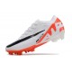 Nike Air Zoom Mercurial Vapor 15 Elite FG Vit Röd Svart