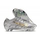 Nike Air Zoom Mercurial Vapor 15 Elite FG Silver Guld