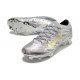 Nike Air Zoom Mercurial Vapor 15 Elite FG Silver Guld