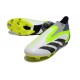 adidas Predator Accuarcy + FG Crazyrush - Vit Svart Lucid Lemon