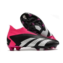 Fotbollsskor adidas Predator Accuarcy + FG Svart Vit Rosa