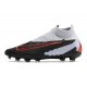 Fotbollsskor Nike Phantom GX Elite DF FG Svart Grå Röd 