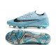 Nike Phantom GX Elite FG Herrar Blå Svart