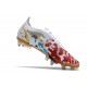 Nike Mercurial Vapor 14 Elite SG-Pro Unisex Bianco Rosso Oro