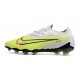 Nike Phantom GX Elite FG Herrar Luminous - Neon Gridiron Svart