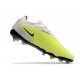 Nike Phantom GX Elite FG Herrar Luminous - Neon Gridiron Svart