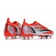 Nike Mercurial Vapor 14 Elite SG-Pro Unisex CR7 Spark Positivity - Röd Svart Vit Orange