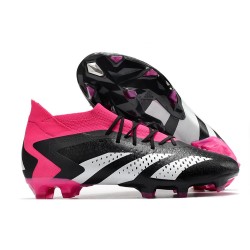adidas Predator Accuarcy.1 FG Herrar Svart Vit Rosa