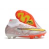 Nike Zoom Mercurial Superfly IX Elite FG Vit Guld