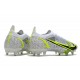 Nike Mercurial Vapor 14 Elite SG-Pro Unisex Silver Safari - Vit Svart Silver Neon
