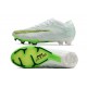 Nike Air Zoom Mercurial Vapor 15 Elite FG Vit Grön