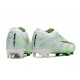 Nike Air Zoom Mercurial Vapor 15 Elite FG Vit Grön